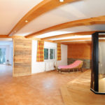 Wellnessbereich Berghof mit Infrafotkabine