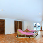 der Ruheraum des Berghof Wellness Bereichs