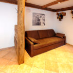 Lounge für Besucher des Berghofs